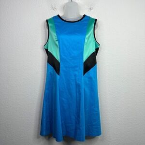 Prabal Gurung for Target Womens Size‎ 14 Colorblock Sleeveless Artsy Business